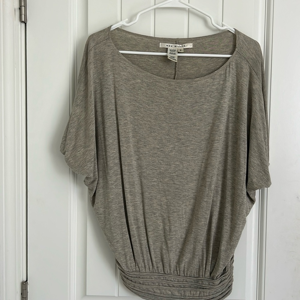 Gray blouse